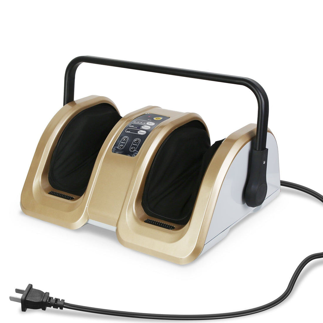 Shiatsu Foot Massager Electric Foot Massaging Machine Feet Kneading Massager with Auto/Manual Modes Heating Function 15Mins Auto Off 350° Rotable Supp 
