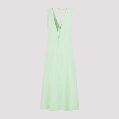 Bottega Veneta Compact Cotton Midi Dress Women by Luosophy