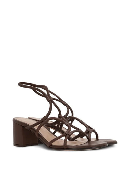 Gianvito Rossi Women Multi-Way Strap Heeled Sandals 65 by Luosophy