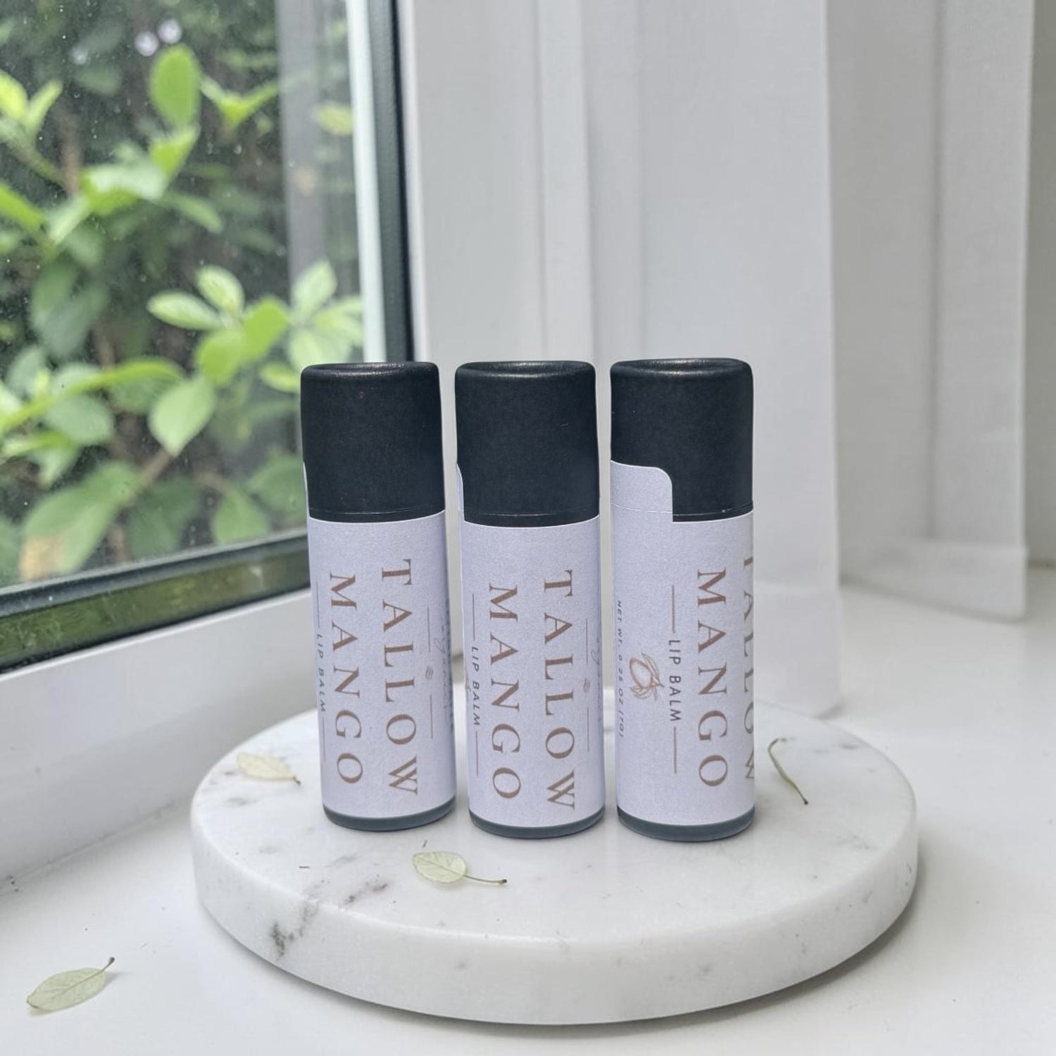 Tallow and Mango Lip Balm by Living Water Organics