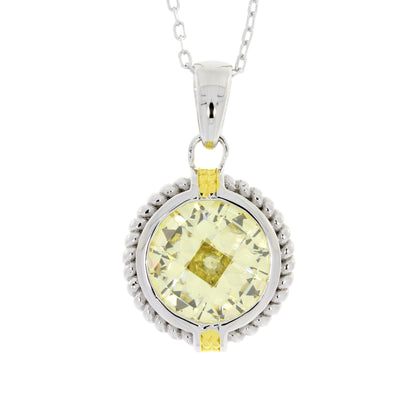 Cubic Zirconium Fashion Pendants Sterling Silver by Bids.com