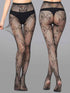Butterfly Lace Thigh High Fishnet Stockings - accessories