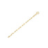 Sterling Silver Gold Plated Paperclip Chain (2.95 mm) by Bids.com