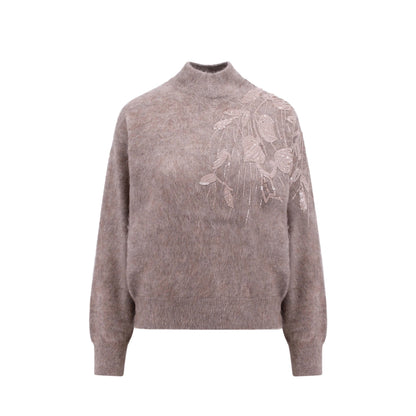 Brunello Cucinelli T-Neck Knit Women  DestGlow