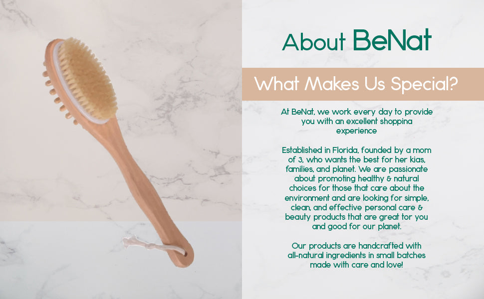 Bath &amp; Body Massage Brush by BeNat