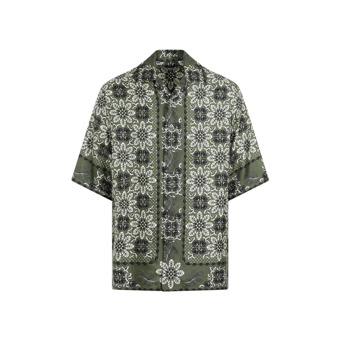 Etro Silk Boxy Shirt Men by Luosophy