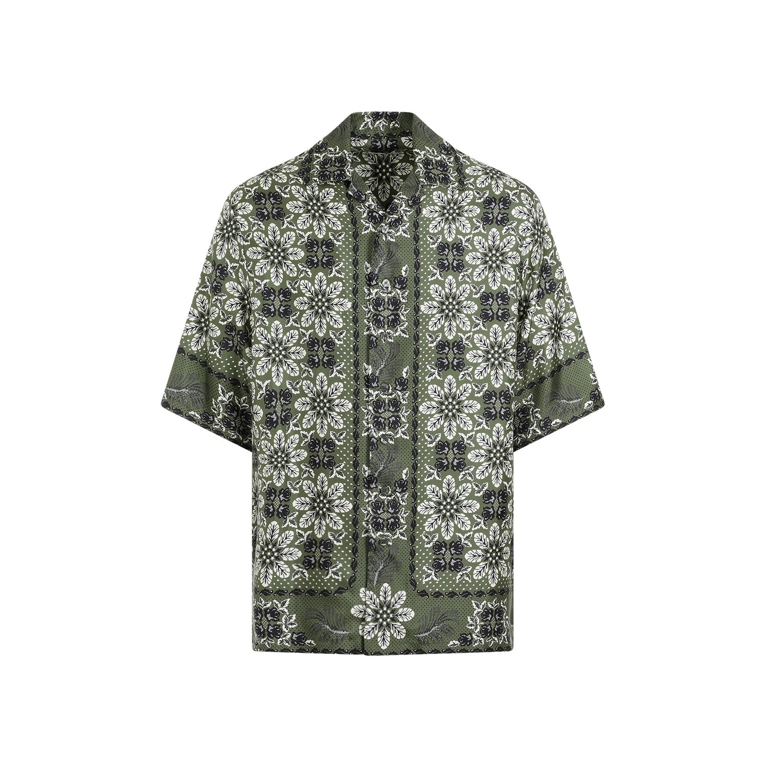 Etro Silk Boxy Shirt Men by Luosophy