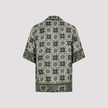 Etro Silk Boxy Shirt Men by Luosophy