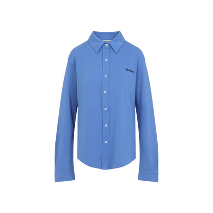 Miu Miu Piquet Shirt Women by Luosophy
