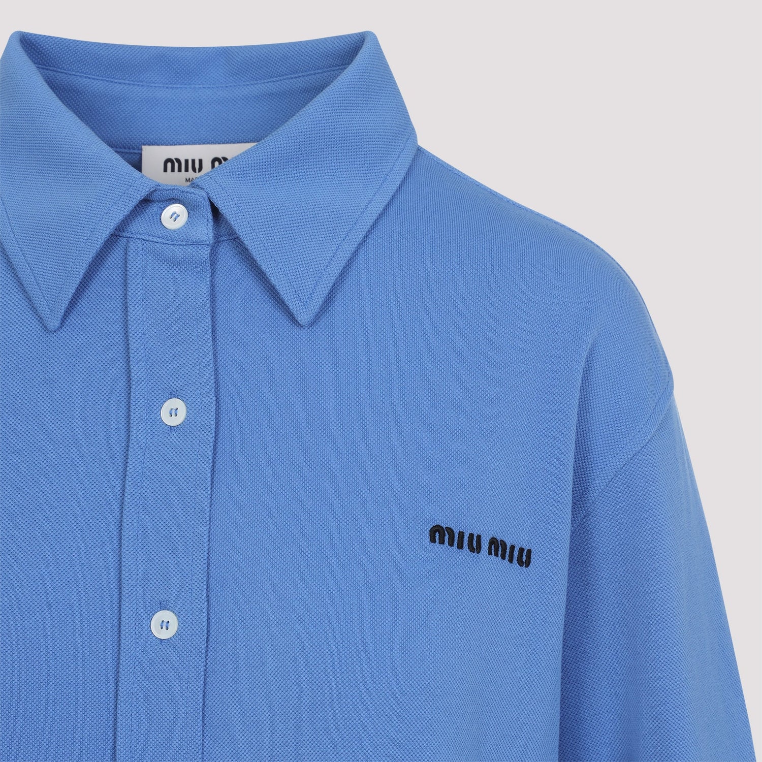 Miu Miu Piquet Shirt Women by Luosophy