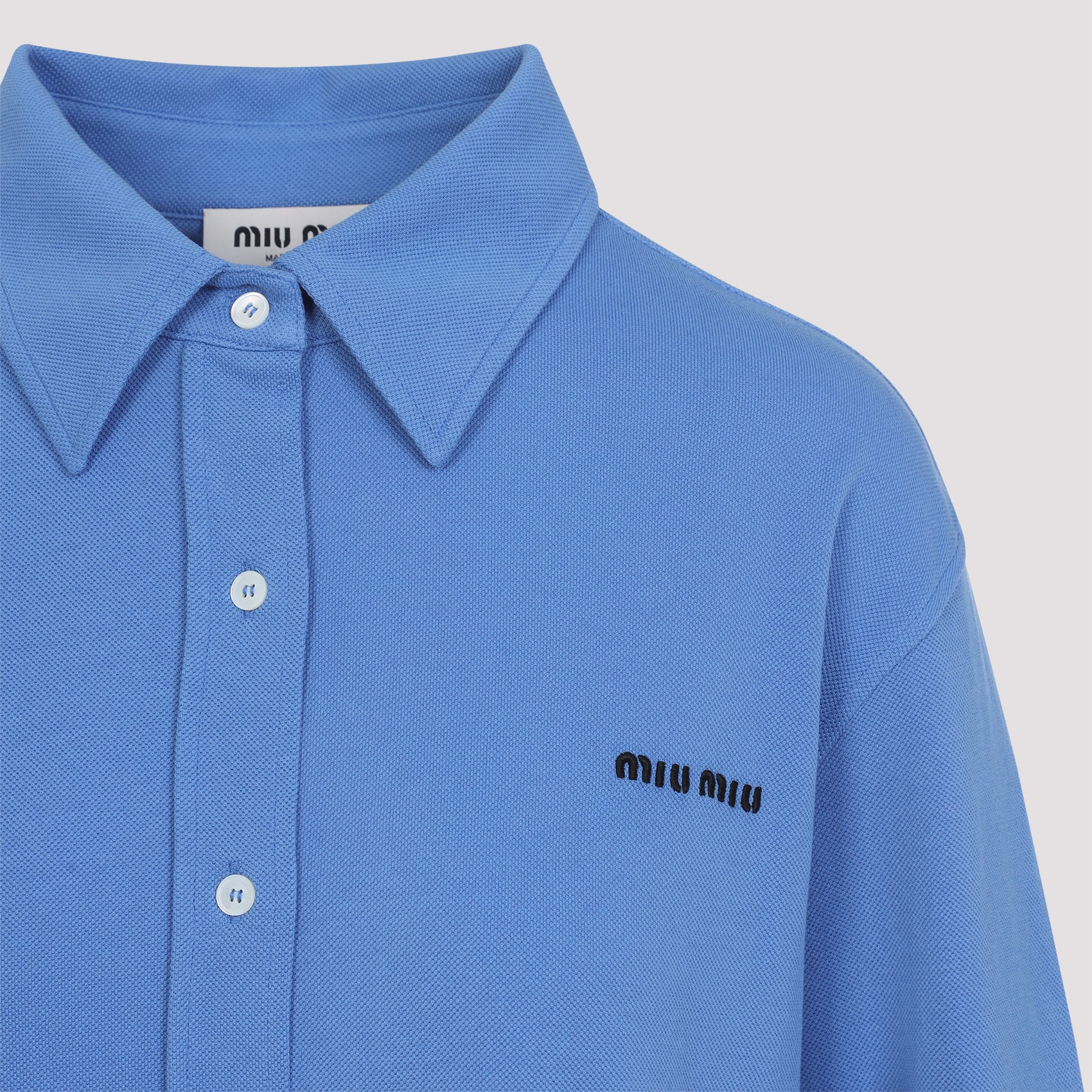 Miu Miu Piquet Shirt Women by Luosophy