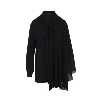 Balenciaga Scarf Blouse Women by Luosophy