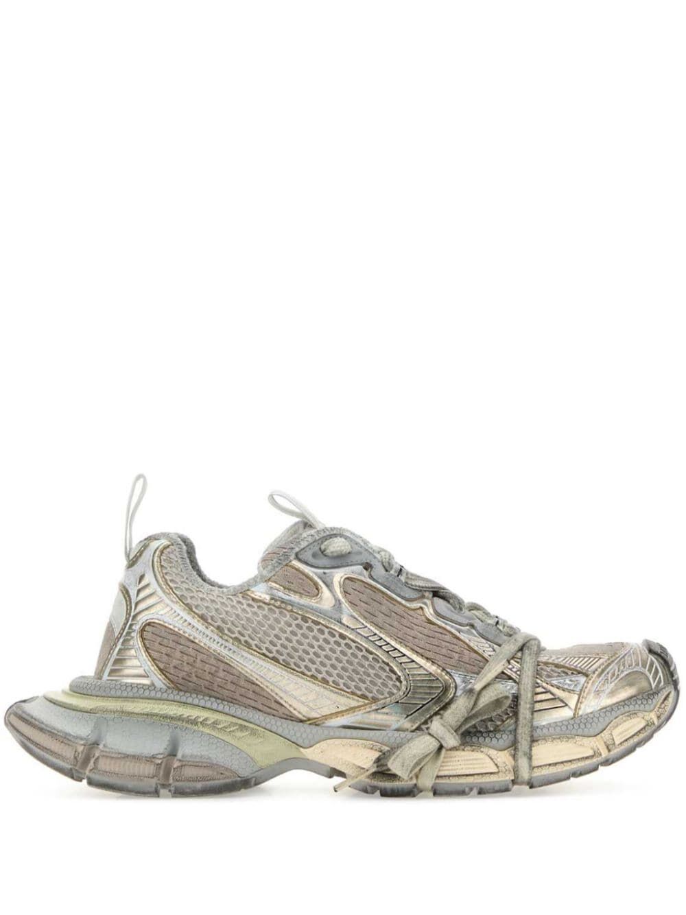 Balenciaga Women 3Xl Worn-Out Effect Mesh Sneakers by Luosophy