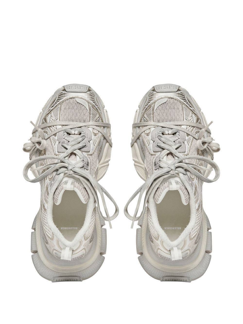 Balenciaga Women 3Xl Worn-Out Effect Mesh Sneakers by Luosophy
