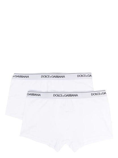 Dolce &amp; Gabbana Men Two-Pack Of Stretch Cotton Regular-Fit Boxers by Luosophy