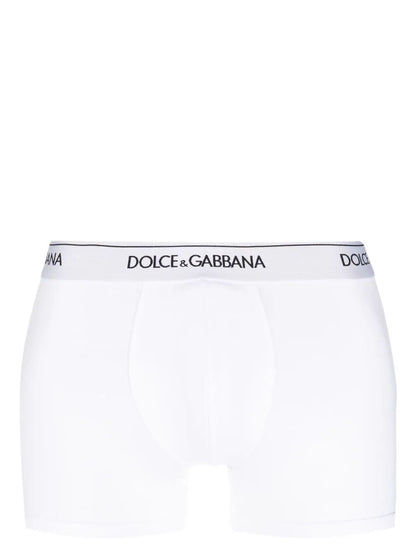 Dolce &amp; Gabbana Men Two-Pack Of Stretch Cotton Regular-Fit Boxers by Luosophy
