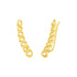 14k Yellow Gold Ear Climber Earring with Chain Links by Bids.com