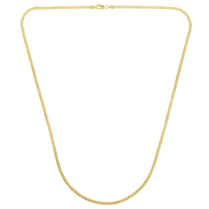 Ice Barrel Chain in 14k Yellow Gold (2.70 mm) by Bids.com