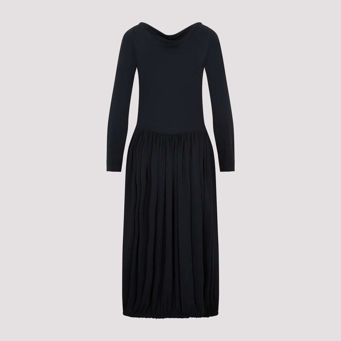 Lanvin Ls Drape Midi Dress Women by Luosophy