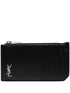 Saint Laurent Men Card Holder With Zip by Luosophy