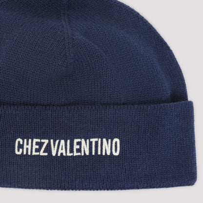 Valentino Garavani Cotton And Wool Hat Men by Luosophy