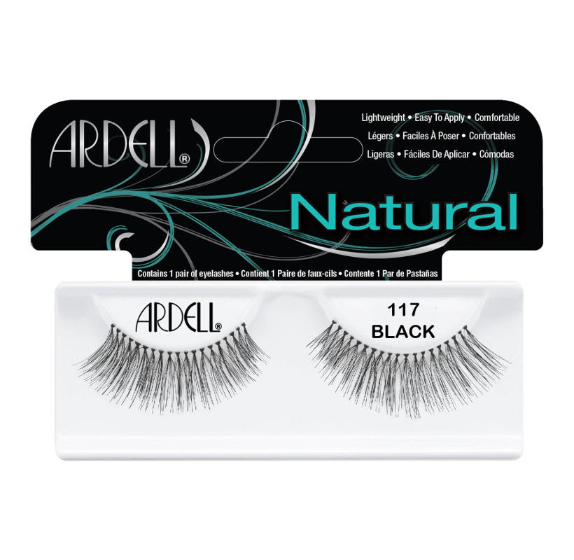 ARDELL False Eyelashes - Natural Black 117 