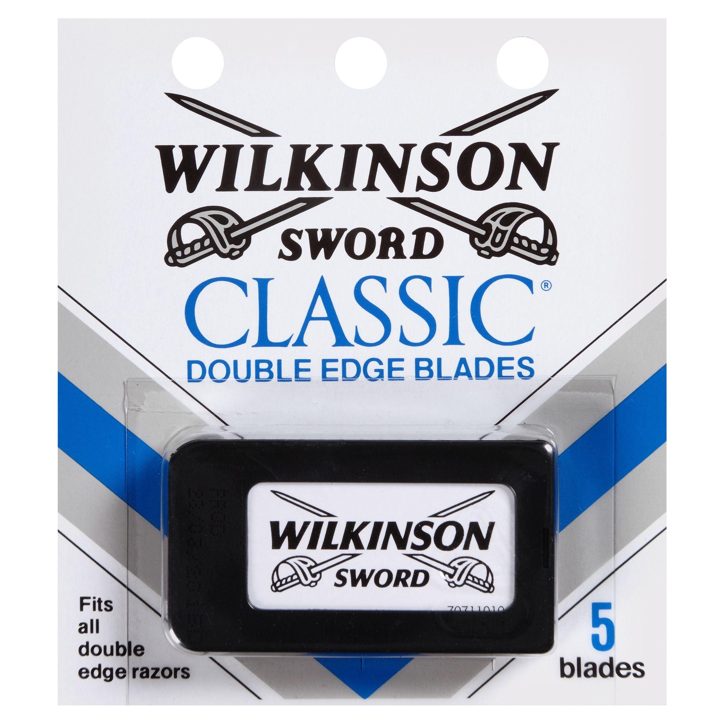 Wilkinson Sword Classic Double Edge Razor Blades 5 Blades by Pasteur Pharmacy