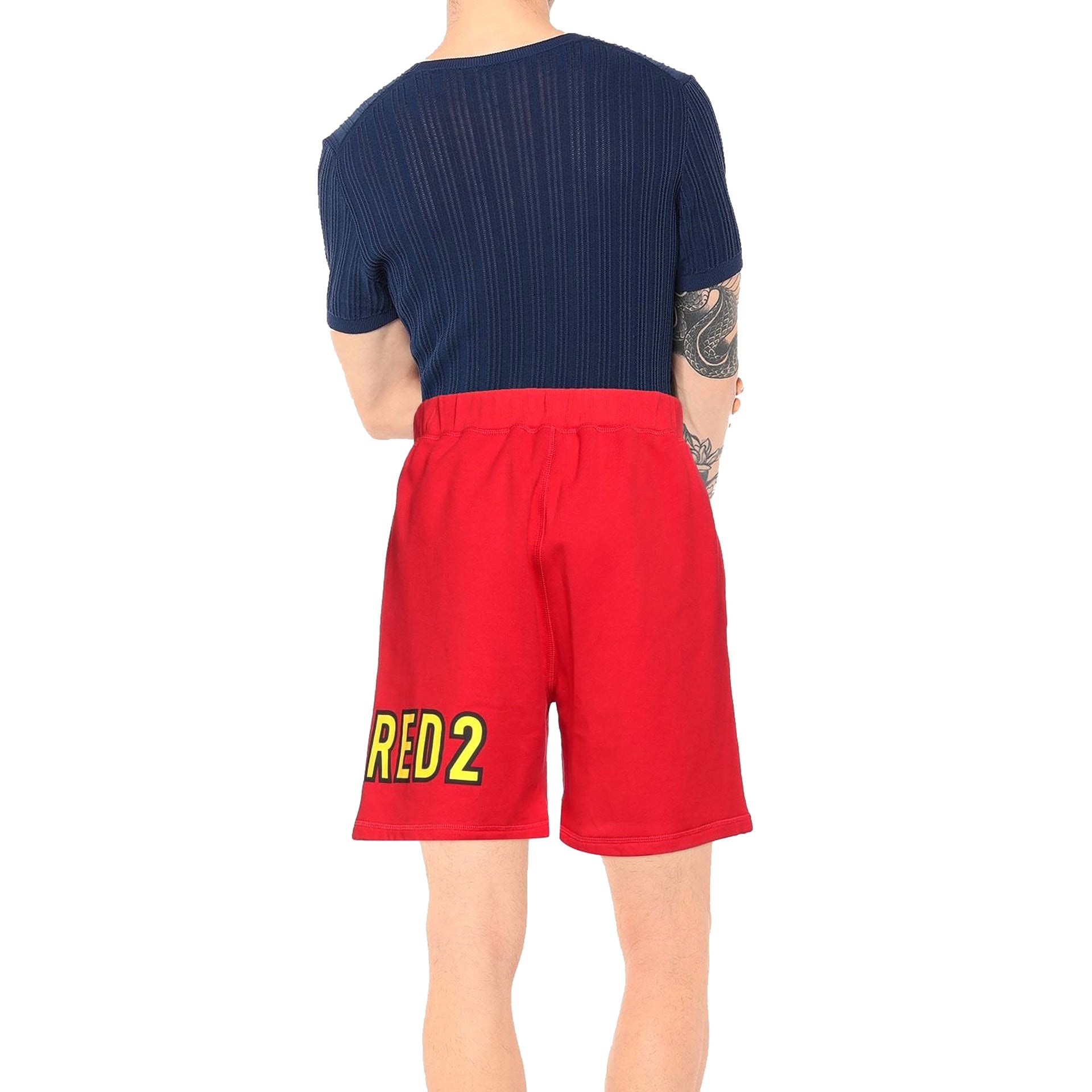Dsquared2 Cotton Logo Shorts Men by Luosophy