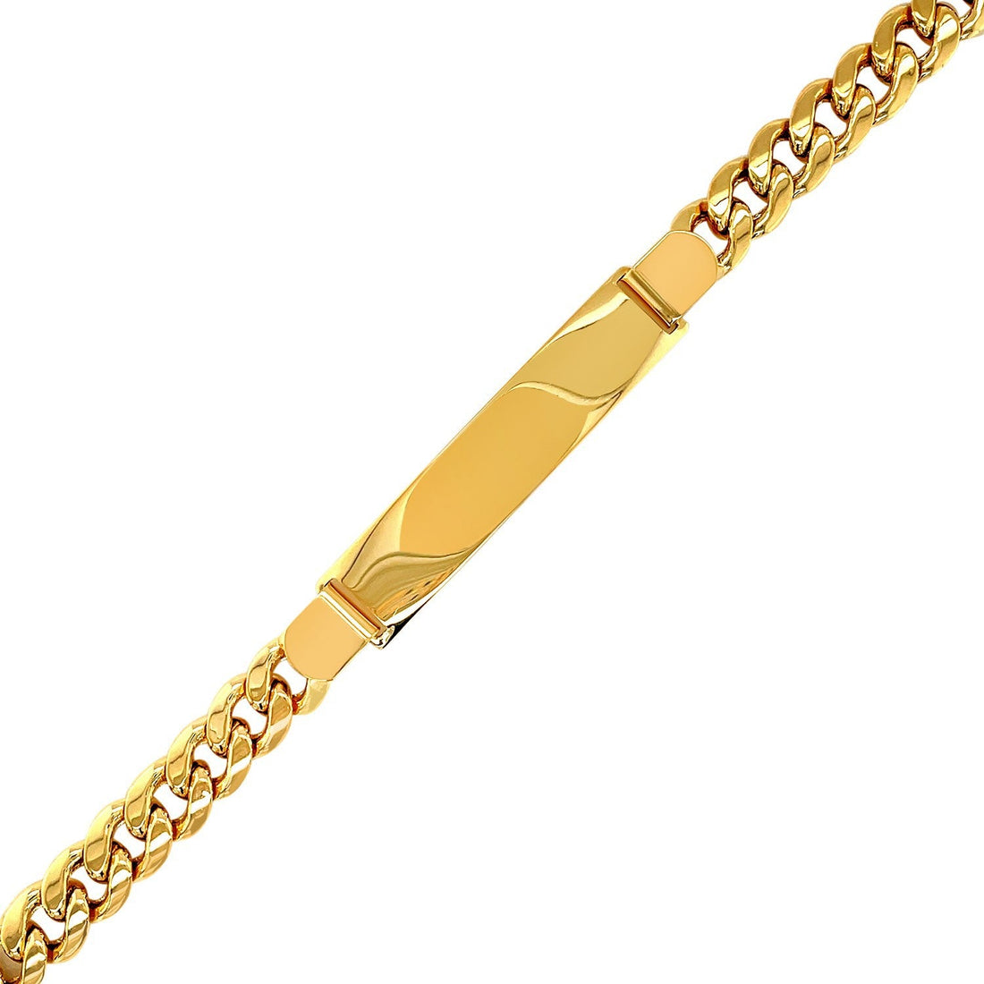 14k Yellow Gold Men&