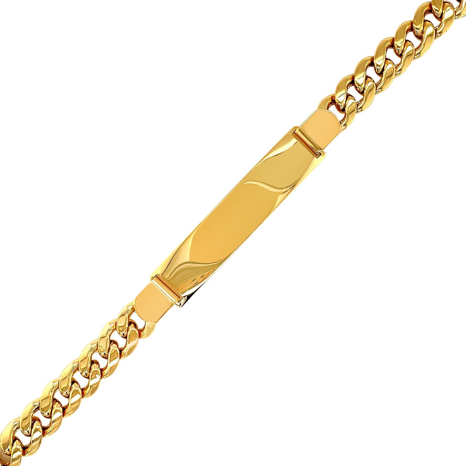 14k Yellow Gold Men&