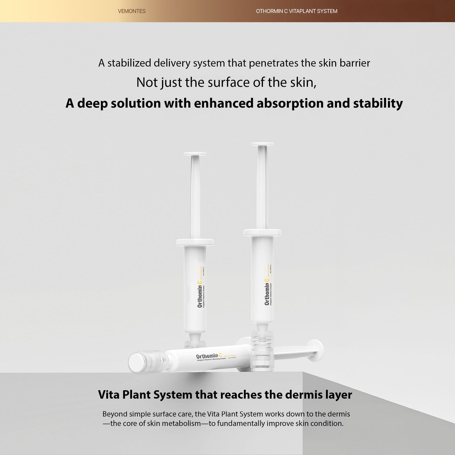 [ Vemontes ] Vemontes Orthomin C Vitaplant System | Brightening &amp; Renewal Care