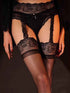 Garter Belt With Lace Stockings - accessories