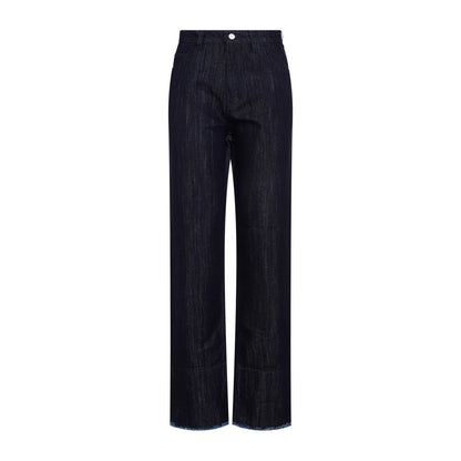 Victoria Beckham Cropped High Waist Tapered Jeans Women by Luosophy