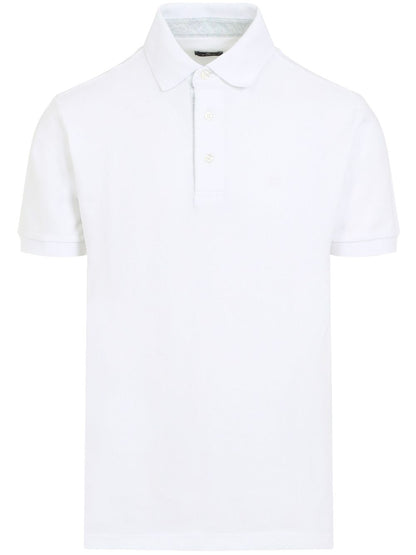 Etro Men Cotton Piqué Polo Shirt by Luosophy