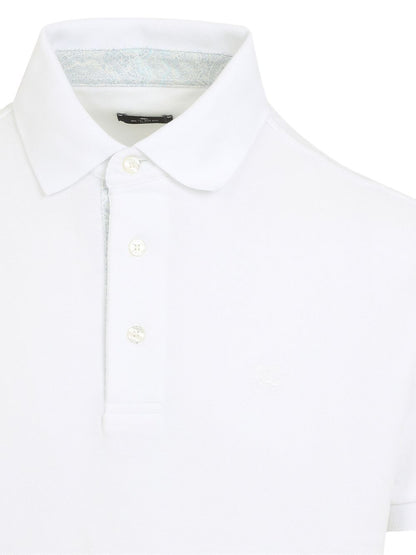 Etro Men Cotton Piqué Polo Shirt by Luosophy