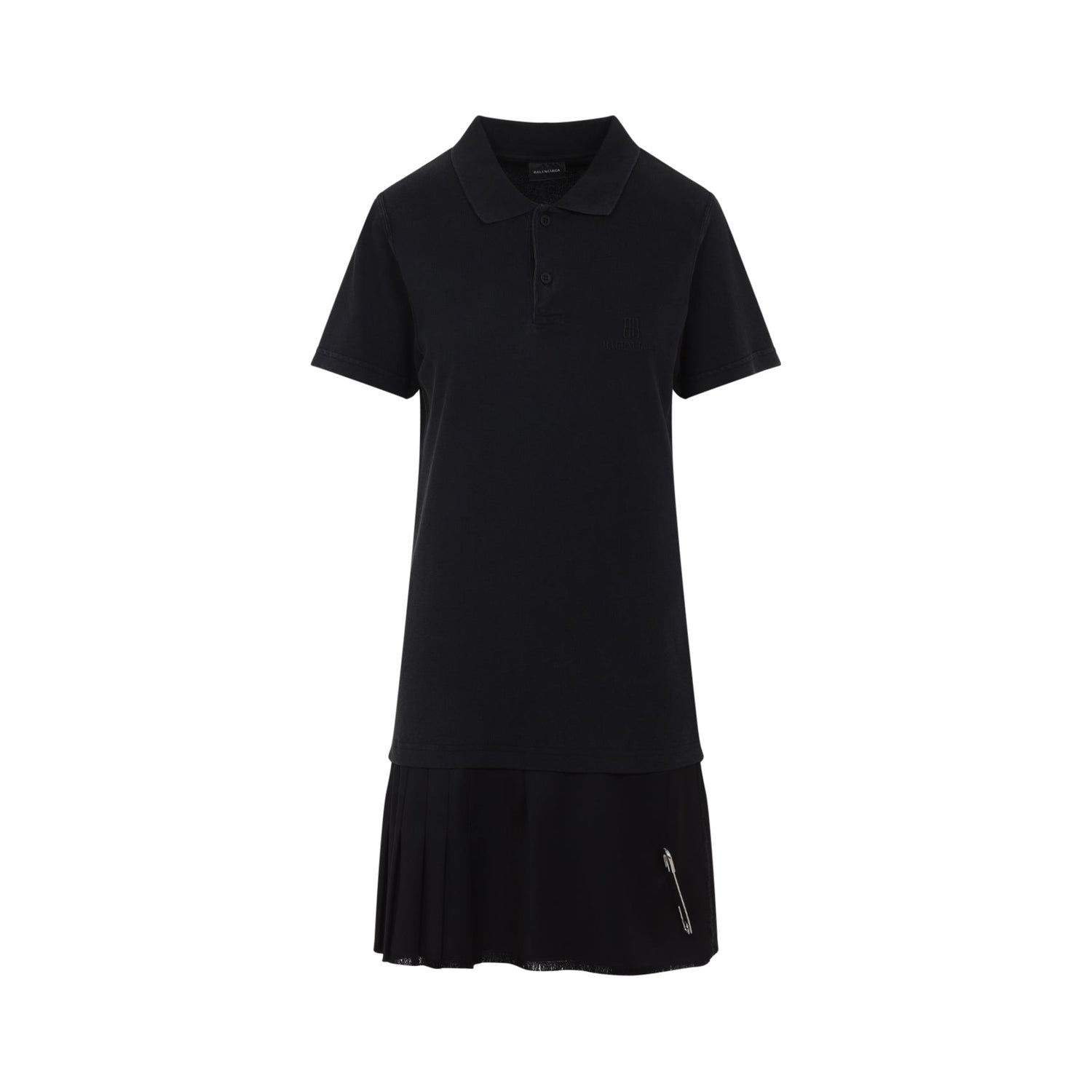 Balenciaga Layered Polo Mini Dress Women by Luosophy