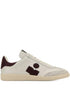 Isabel Marant Women Bryce Leather Sneakers With Suede Inserts by Luosophy