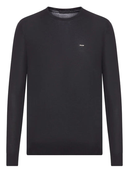 Prada Men Superfine Wool Crewneck Sweater by Luosophy