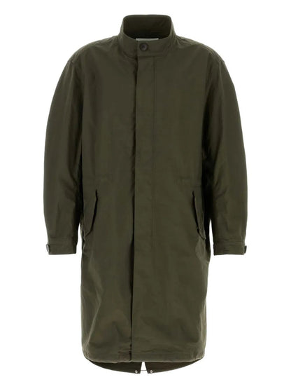 Givenchy Men Twisted Arm Cotton Parka by Luosophy