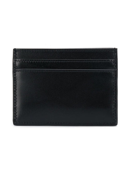 Saint Laurent Men Smooth Leather Cassandre Card Holder by Luosophy