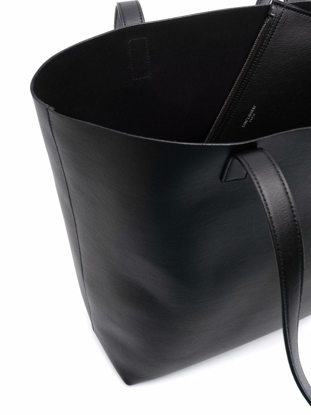 Saint Laurent Men Bold Leather Tote Bag by Luosophy
