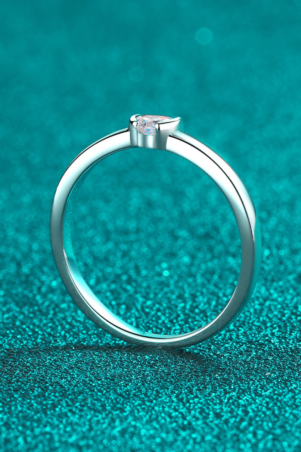 Heart-Shaped Sparkala™ Solitaire Ring by Sparkala