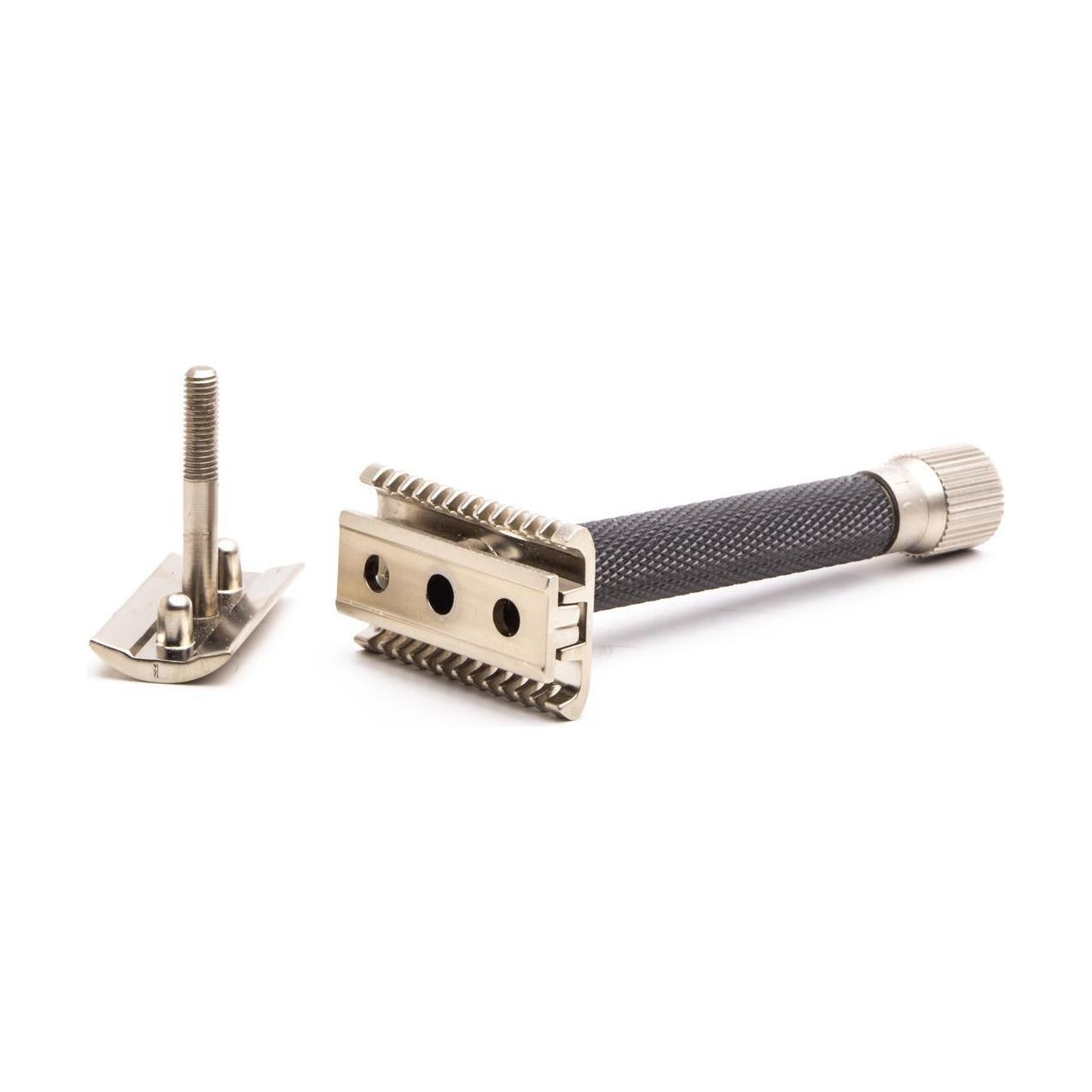 Parker Variant Adjustable Open Comb Safety Razor - Graphite [VAR GR OC] by Pasteur Pharmacy
