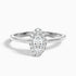 Anaya 3 Carat Marquise Halo Lab Grown Diamond Ring in 14k White Gold  DestGlow