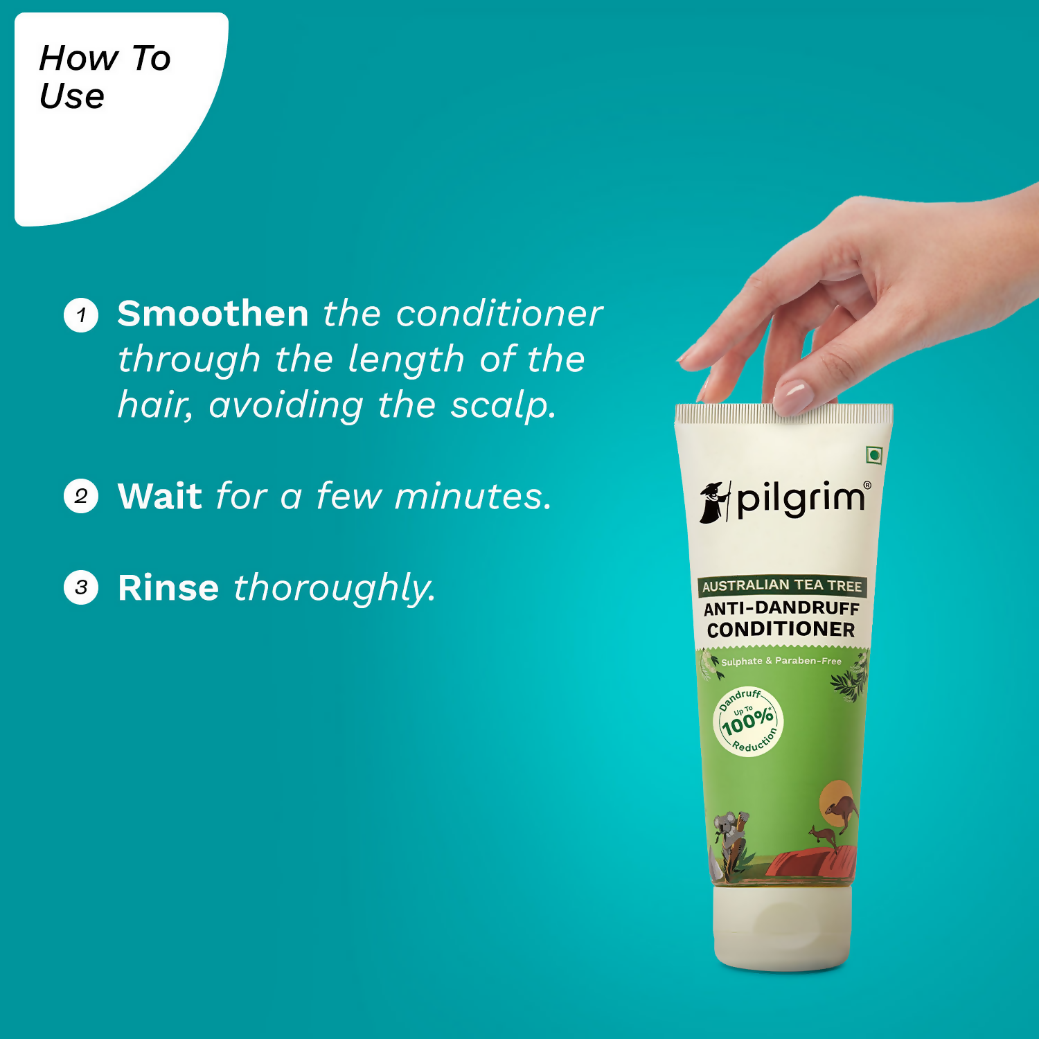 Pilgrim Australian Tea Tree Anti-Dandruff Conditioner