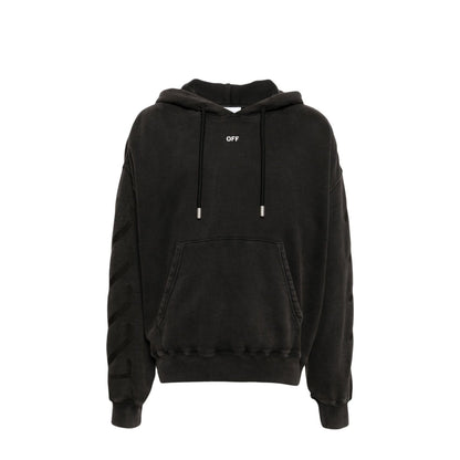 Off-White St. Matthew Over Cotton Hoodie Sweatshirt Men by Luosophy