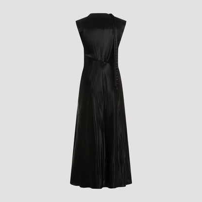 Jil Sander Cupro Long Dress Women by Luosophy