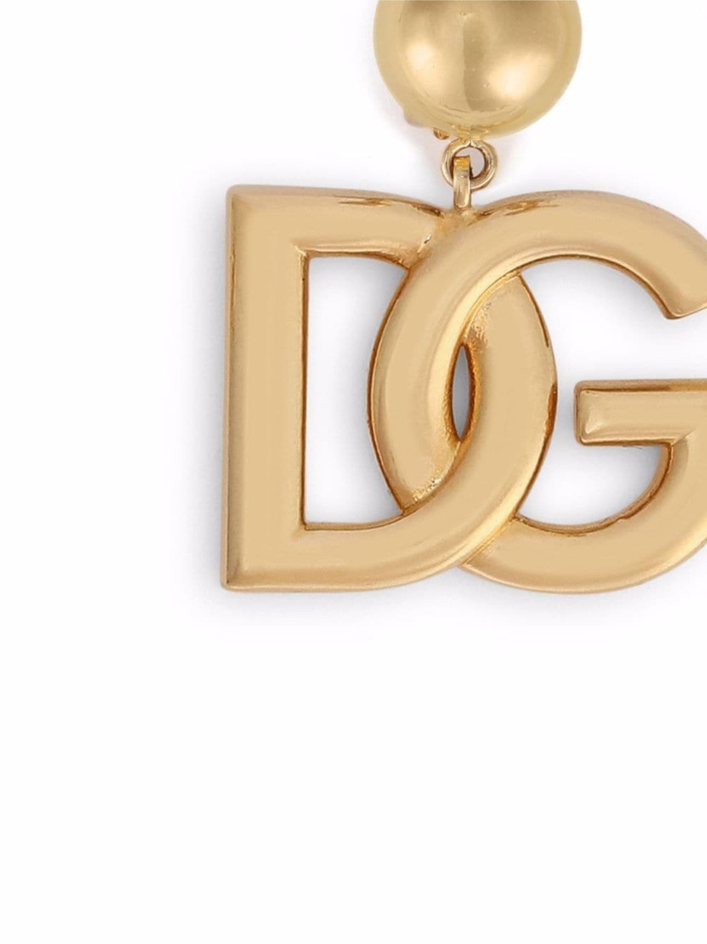 Dolce &amp; Gabbana Women Clip Earrings With Dg Logo by Luosophy