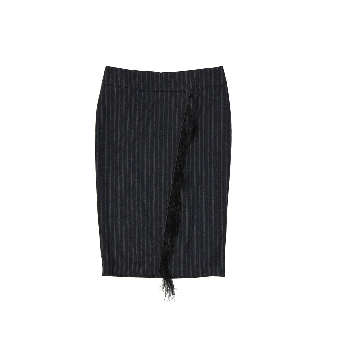 Brunello Cucinelli Wool Striped Skirt Women  DestGlow