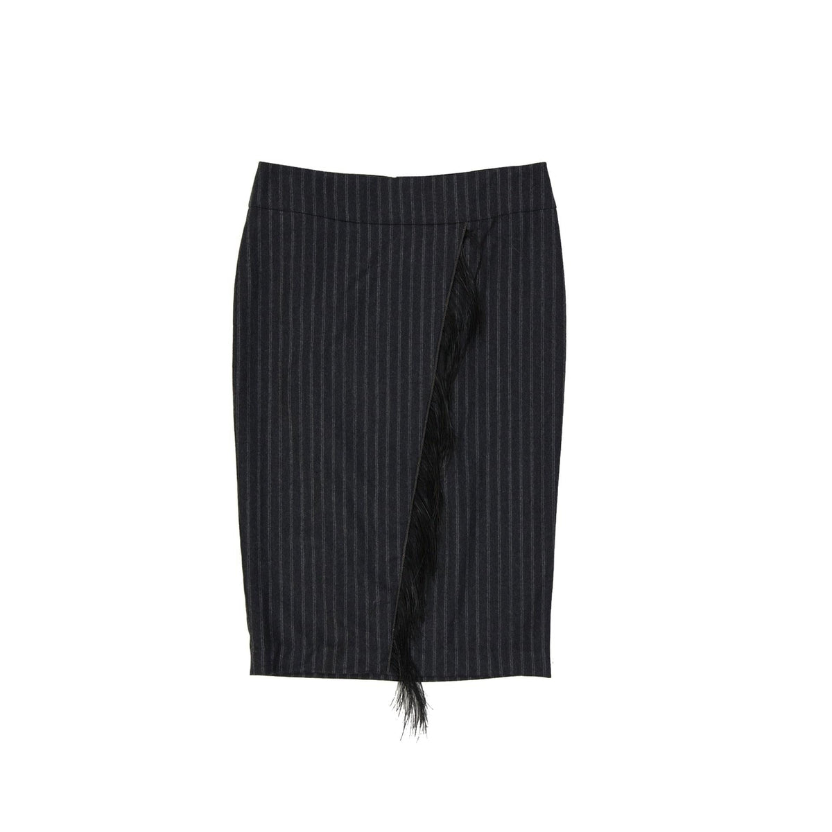 Brunello Cucinelli Wool Striped Skirt Women  DestGlow